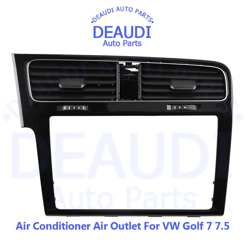 

Car Front Dash Board Air Conditioner Outlet A/C Air Vents With 8 or 9.2 inch Frame Screen Bezel For VW Golf 7 7.5 MK7 MK7.5