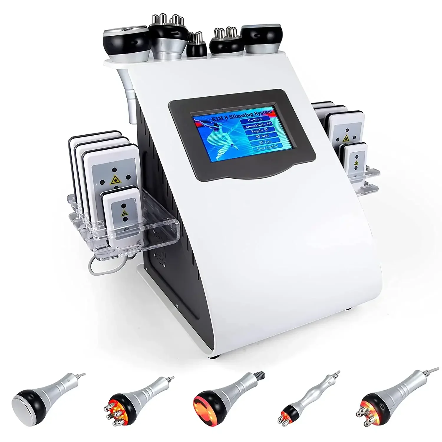 

6 In 1 40K Ultrasonic Cavitation Vacuum lase Lipo lase slimming machin for Home Use Body Shaper Cellulite