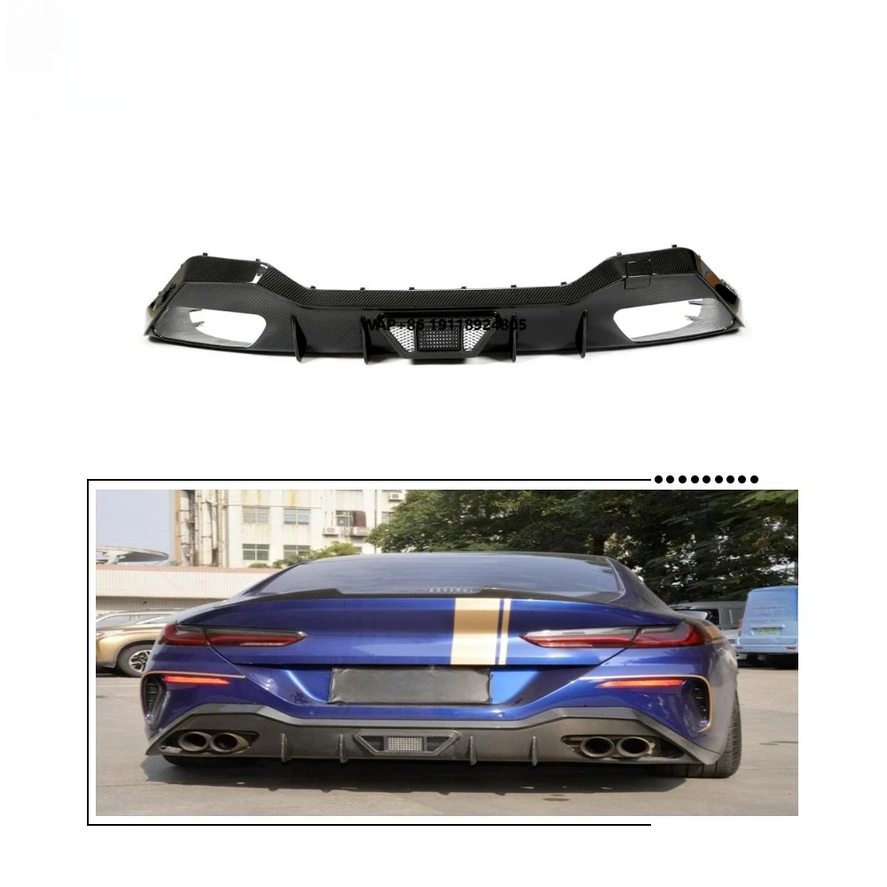 

Dry Carbon Fiber G15 Rear Bumper Diffuser for B-MW 8 Series G14 G15 M-Sport 2D 2018-2022