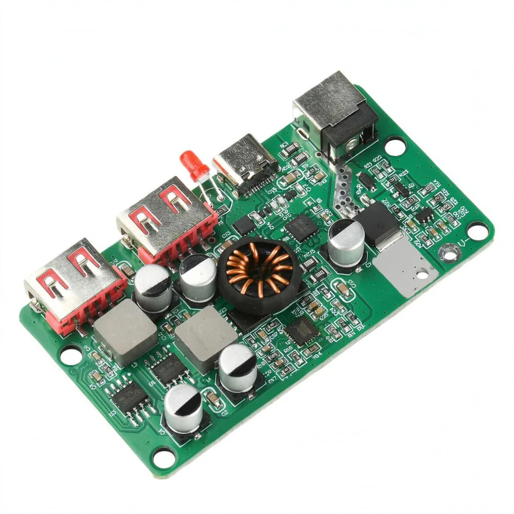 Solar Voltage Controller Box 100W PD Type C Dual USB Fast Charge Module For DIY Solar Power System Accessory