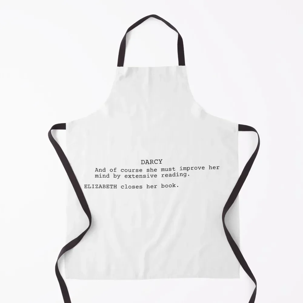 Pride and Prejudice (2005)- Screenplay Apron women's kitchens Salon Apron