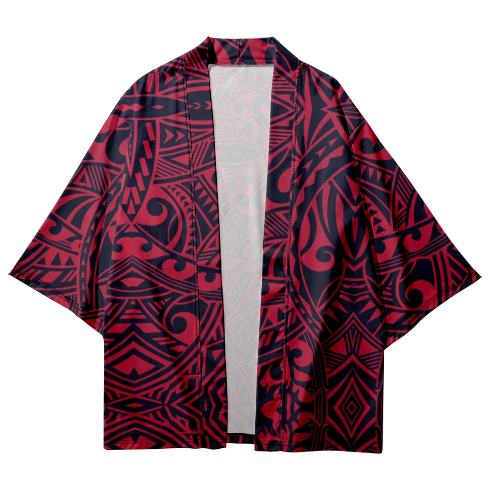 

2023 Japanese Kimono Men's And Women's Harajuku Traditional Kimono Paisley Pattern Beach Shirt Summer Bathrobes 5