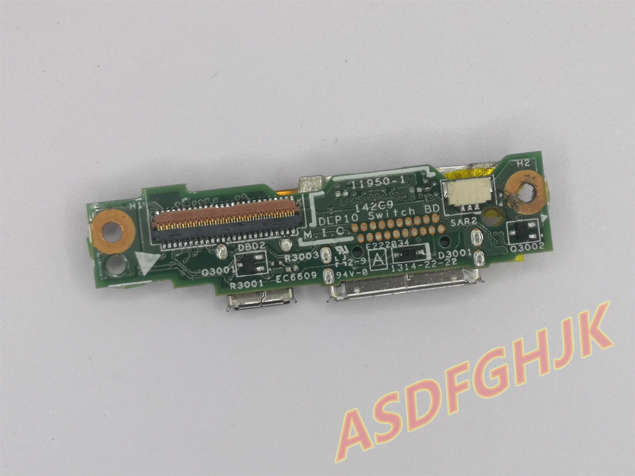 dlp10 switch bd 085F05 85F05 cn-085f05 For Dell Latitude 10 ST2 Tablet Docking Connector Circuit Board   test ok
