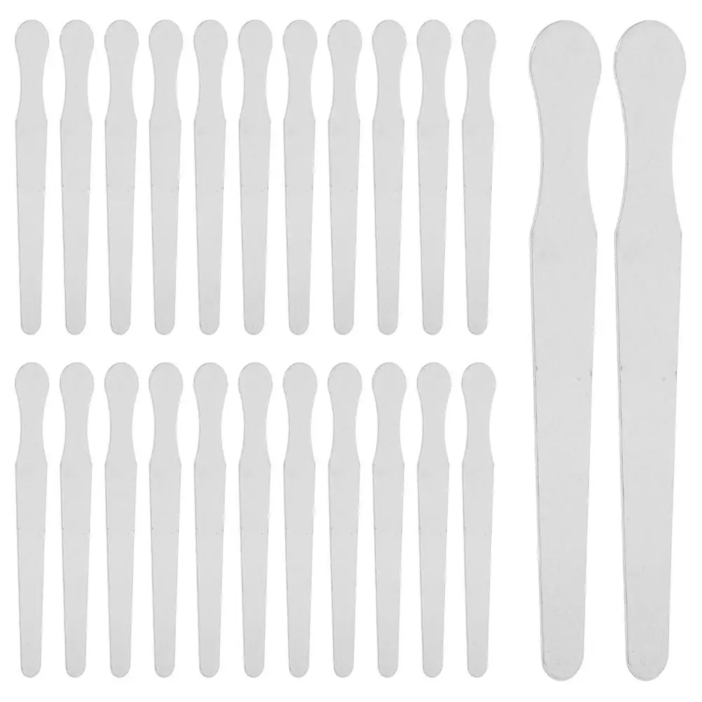 40Pcs Stainless Steel Tongue Scraper Depressor Set Precision Polished for Dental Exams Oral Hygiene Speech Therapy Training Use