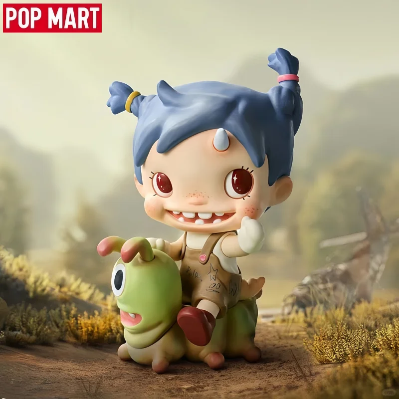 أصيلة POPMART فقاعة الوحش لعبة أصلية تحصيل الشكل العصرية صندوق أعمى هدية القطبية باولا سلسلة 2 Linyuan مسار سري #6