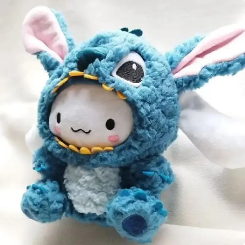 20cm Cinnamoroll Cosplasy Stitch śliczne zabawki Disney wypchane lalki zwierząt miękkie zabawki anime prezent urodzinowy dla dzieci dla dziewczynek