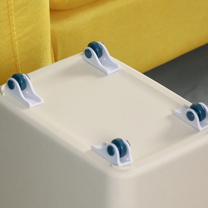 Boîte de Rangement à Roulettes pour Meubles Domestiques, Poulie Directionnelle Auto-Adhésive, Portable, Roulette Astronomique