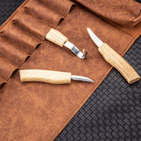 Wood Carving Tools Set - Woodcut Knife Scorper and Craft Cutter for Woodworking - Precision Hand Tools for Beginners