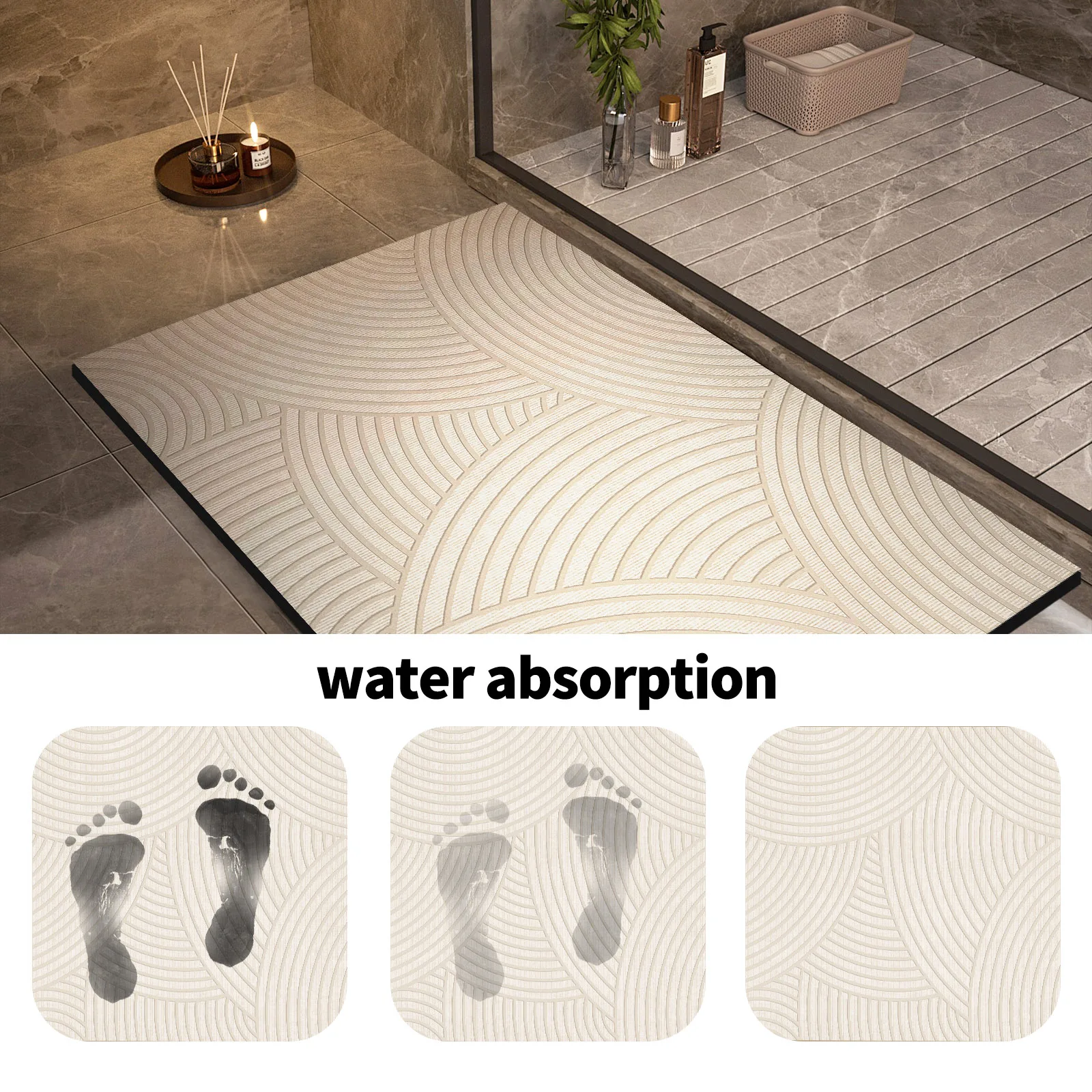Tapis de bain super absorbants - Zara Home Bathroom Mat avis et prix