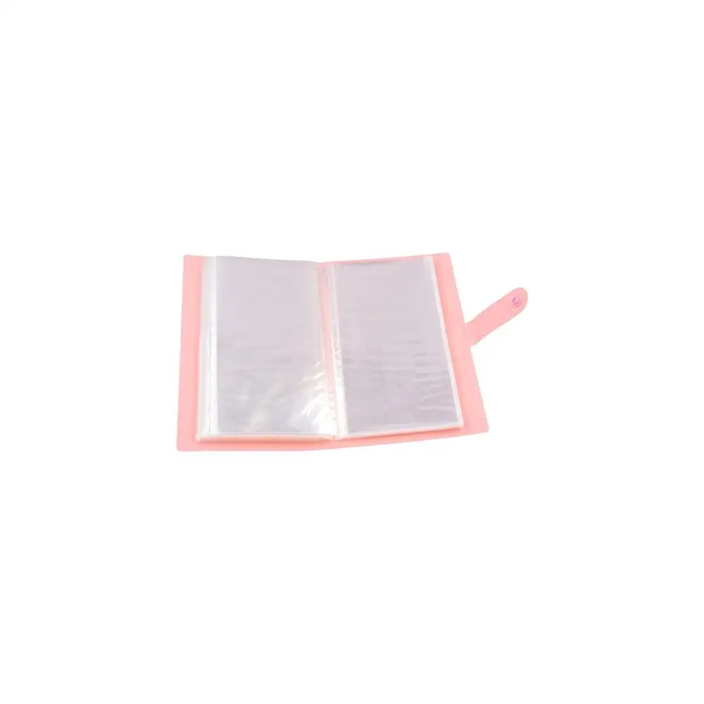 Large-capacity 100 Bills Collection Album Korean Style Waterproof Pocket Storage Book Inner Leaf Dustproof Ticket Card Book