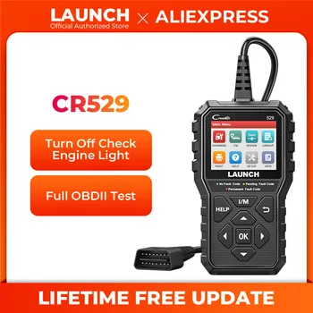 Nuovo launch Creader 529 OBD2 Scanner Automotive Diagnostic Tool di Codice OBDII Lettore di Codice di Errore di Lettura OBD Scan Lettore di Codice FAI DA TE CR529