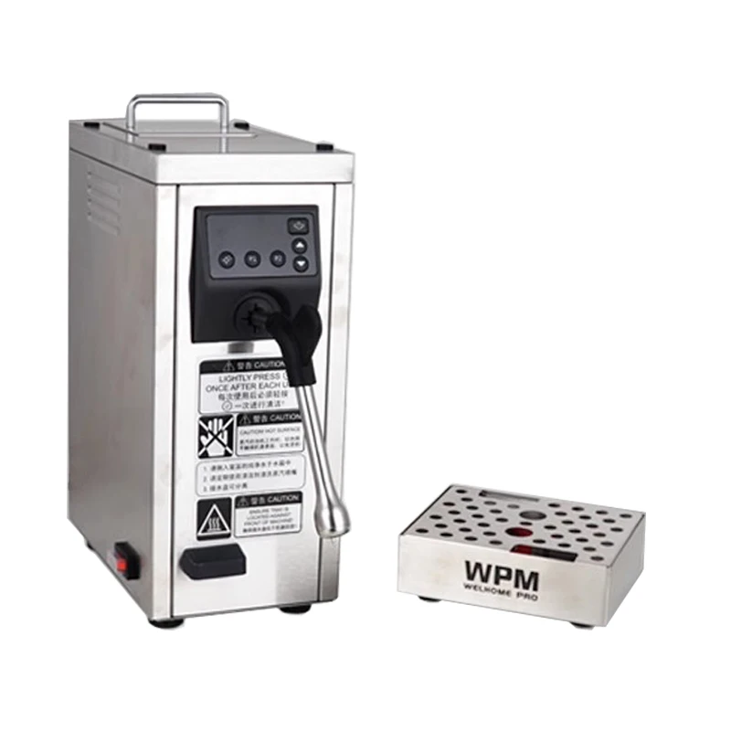 

Steam Milk Frother Home Commercial Profession Pumped Steam Engine Tea Shop Beverage Heating Coffee Bubble 1450W
