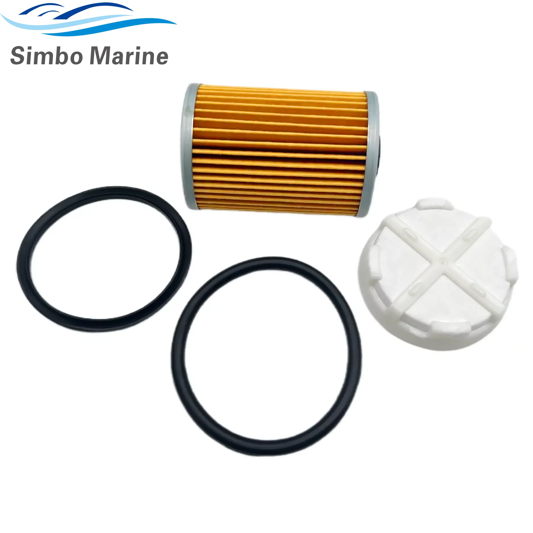 3 Sets Fuel Filter & Filtering Disk 35-8M0204703 35-8M0093688 for Mercury Mercruiser Alpha Bravo Fuel Cooler 35-892665 866171A01 image 3