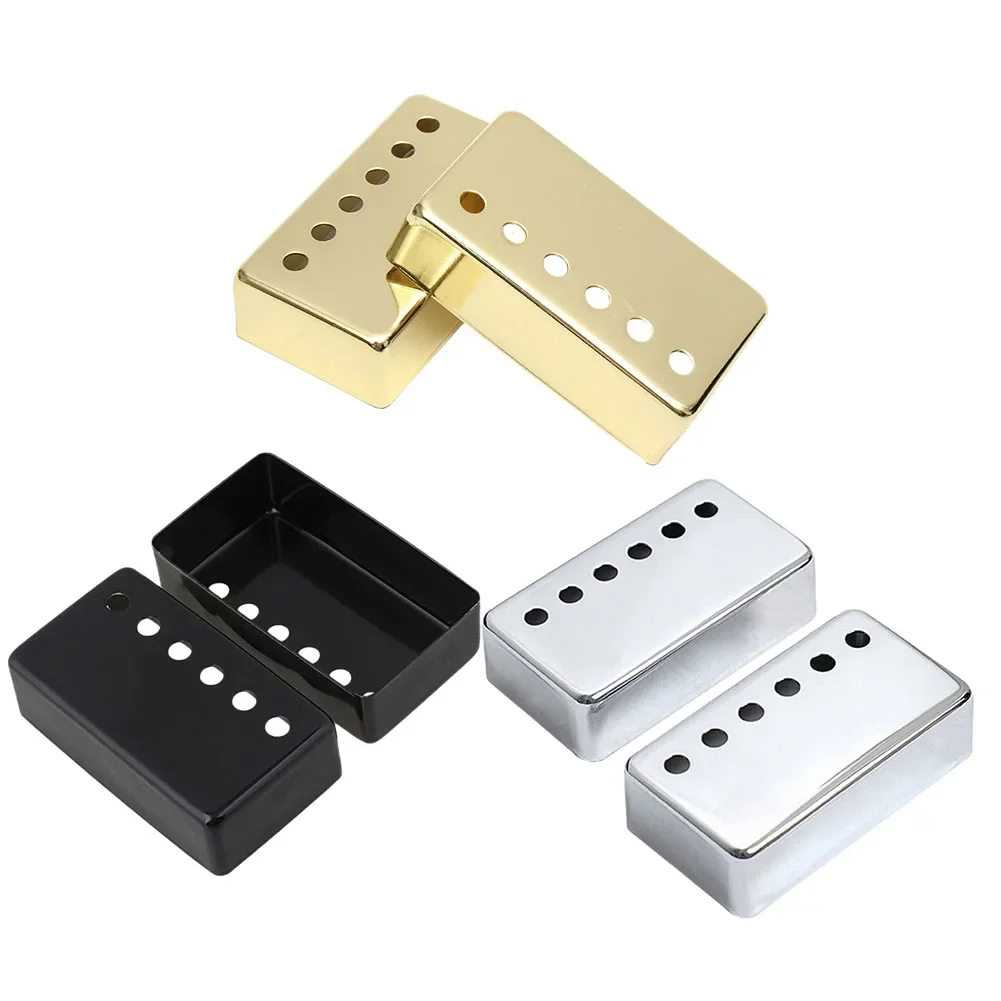 Metal Pickup Cover Pickup Cover 2pcs 50/52mm Guitar Parts Humbucker Pickup Cover Practical To Use High Quality New Style