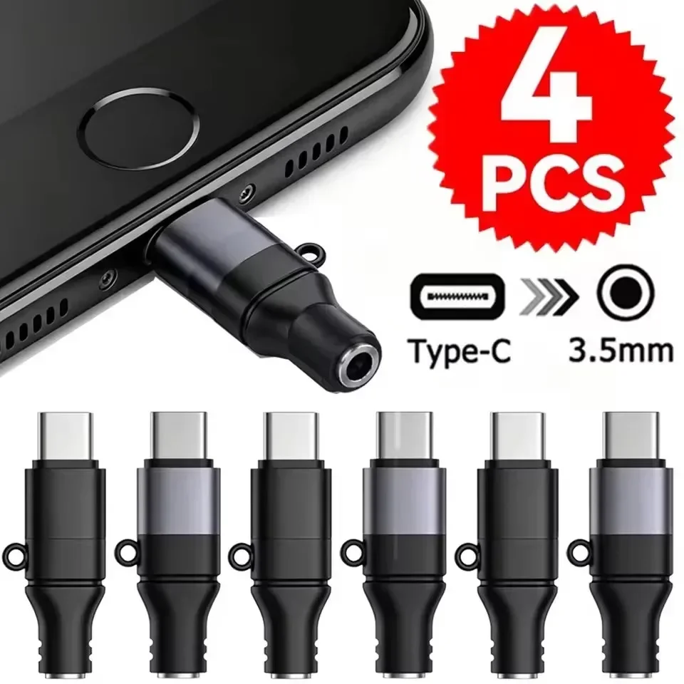 USB-C auf 3,5-mm-Kopfhörer-AUX-Audio-Adapter, Mini-Typ-C-3,5-mm-Klinkenadapter für iPhone 17, Samsung S26, Huawei, Xiaomi – Detail 1