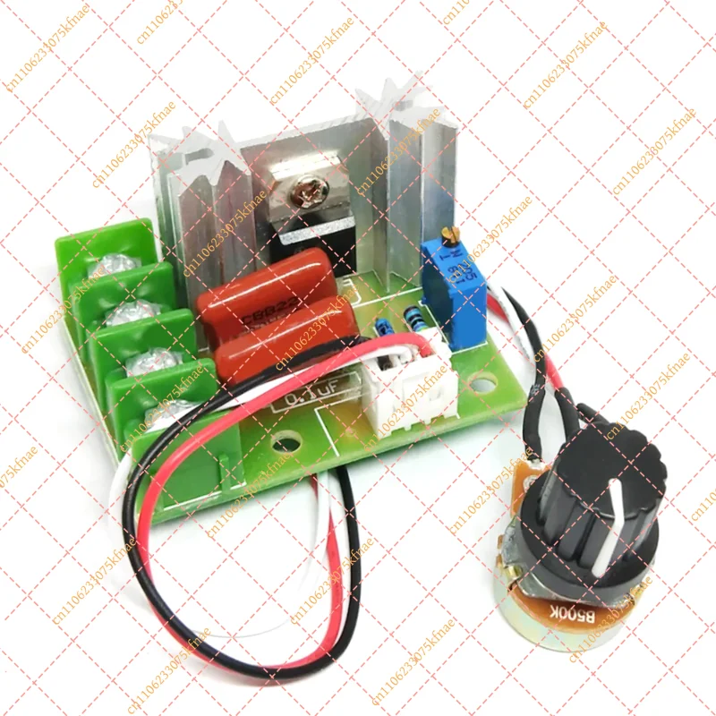 AC 220V 2000W SCR Voltage Regulator Module, Motor Speed Controller and Dimmer