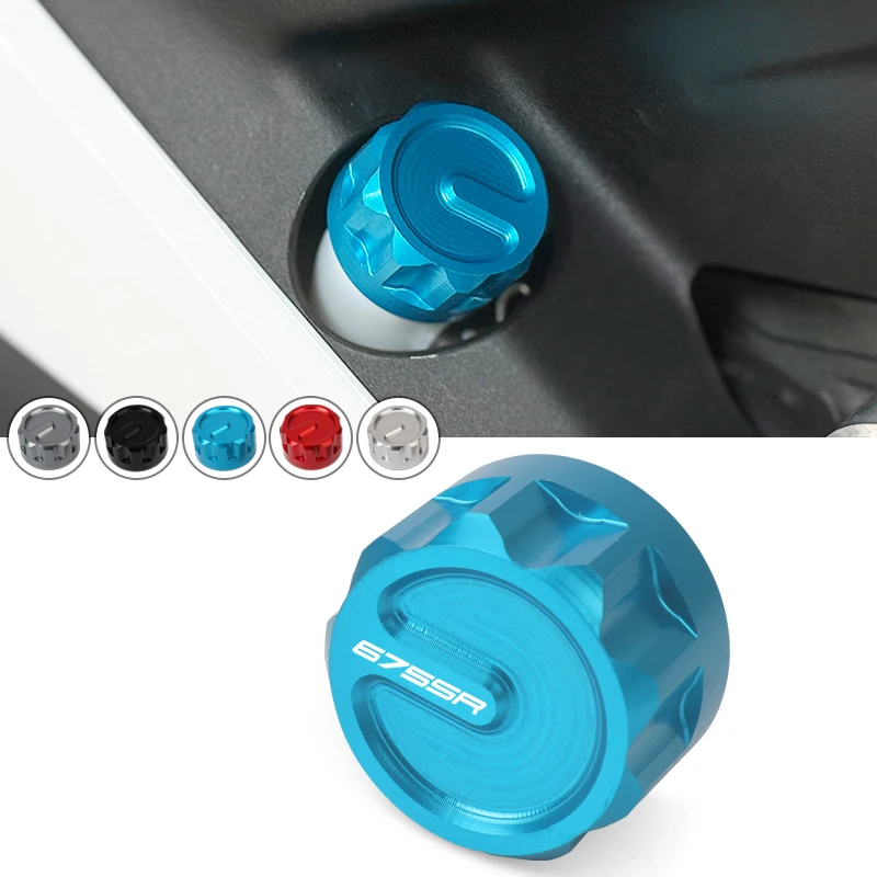 

Крышка бака радиатора мотоцикла, антифриз, крышка охлаждающей жидкости, декоративная крышка, подходит для 675SR 675SR-R 675NK 675 SR SRR NK