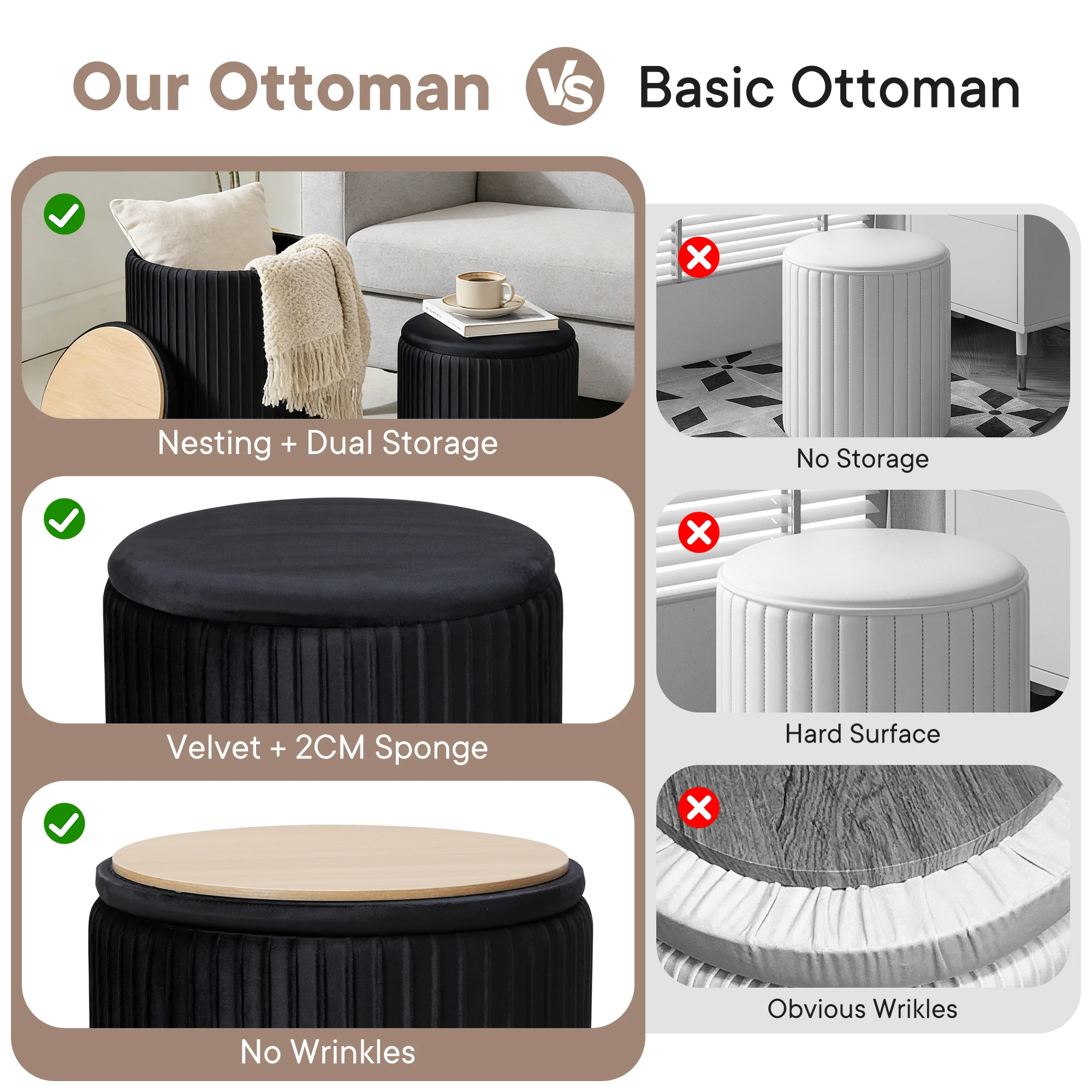 Thumbnail 4 - #26 Latest Outdoor Ottomans Offers