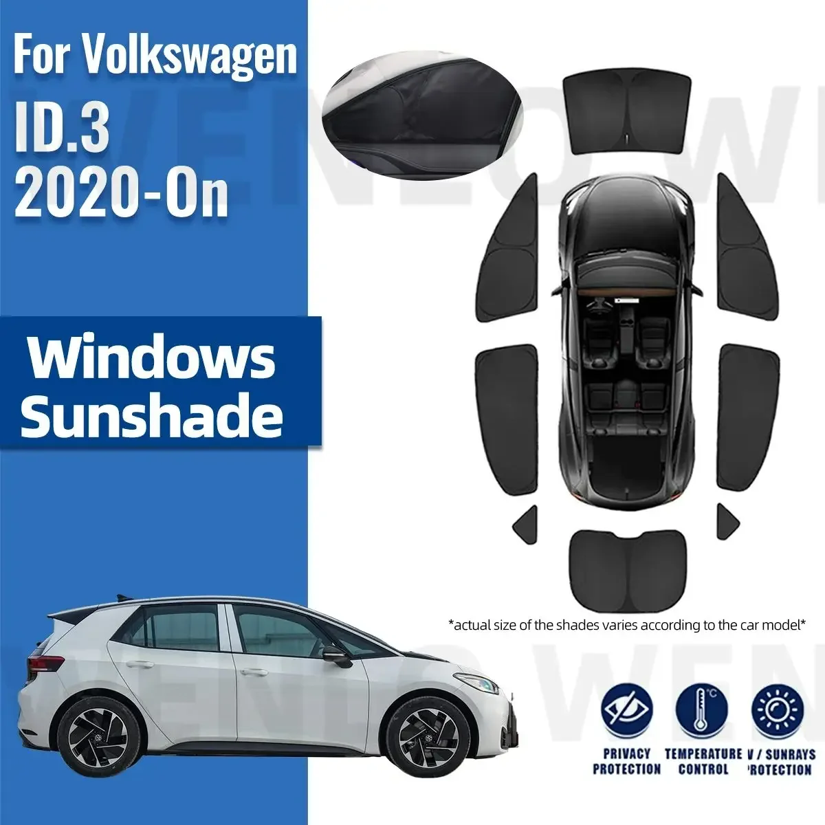 

Солнцезащитный козырек для Volkswagen VW ID.3 ID3 2020-2023 2024