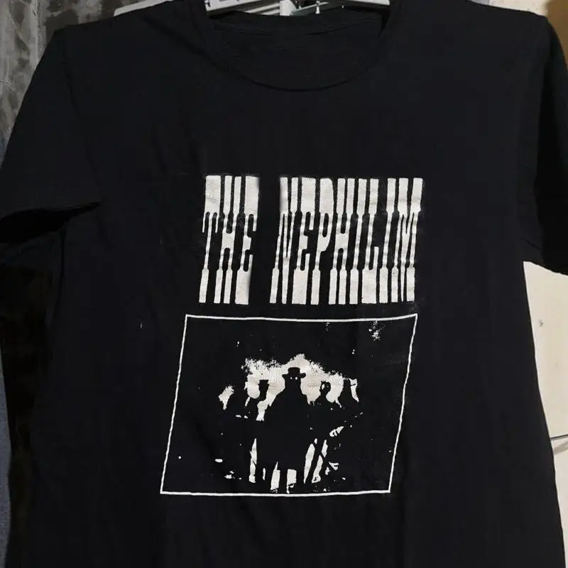 

Fields of the Nephilim 1987 ConcerT T Shirt remake