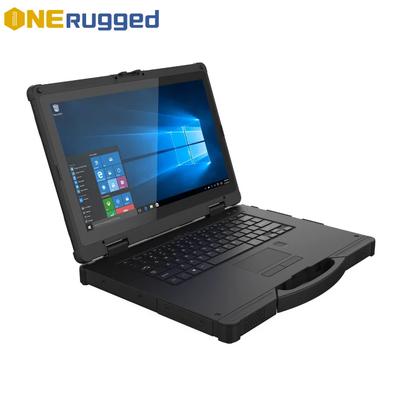 ODM/OEM 14 Inch Core I5, 32GB RAM, 5G, NFC, 1000nit FHD, IP65, Strong Battery For Non-Stop Operations,windows 11 Rugged Laptop