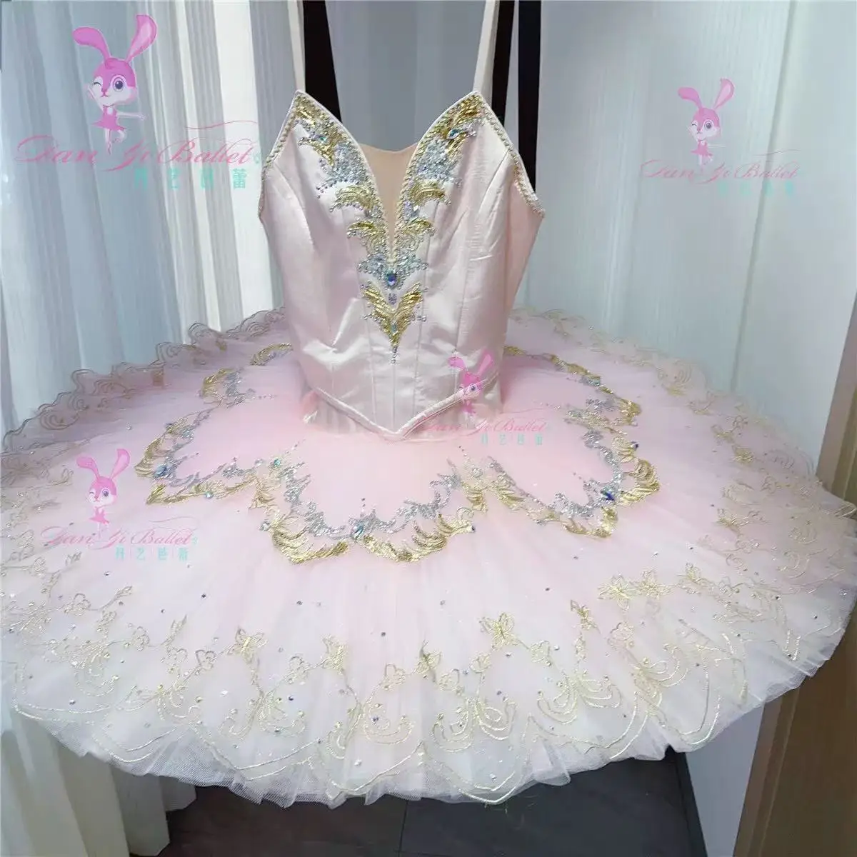 Danyi ballet tutu plate skirt Pagita split competition costume adult children stage dress professional customization