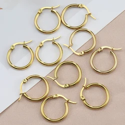 10pcs Stainless Steel Open Earrings Base for Jewelry Making Earring DIY