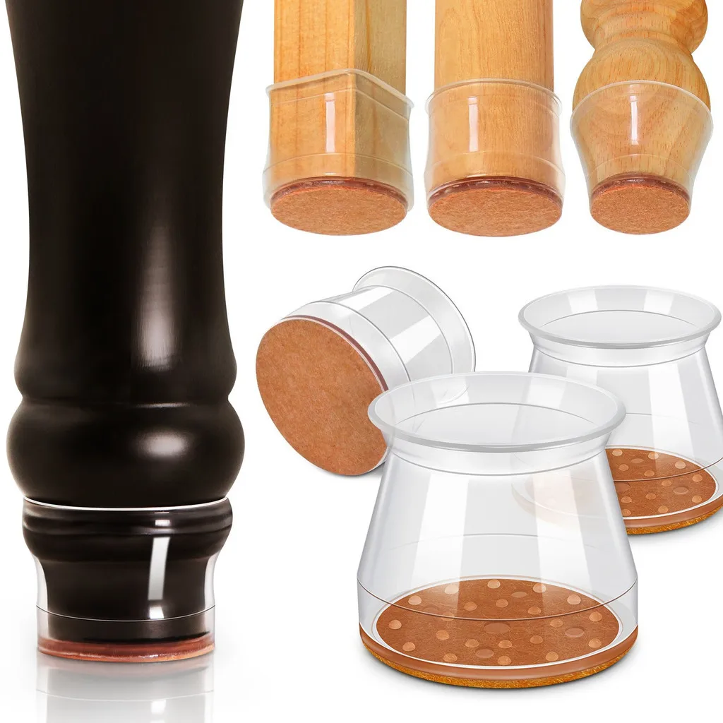 10Pcs Chair Foot Cover Rubber Feet Floor Protectors Chair Leg Covers Are Not Easy To Fall Off Reduce Noise for Hardwood Floors