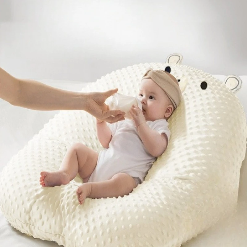 Coussin de pente Anti-crachat pour bébé, nouveau-né couché, oreiller d'allaitement, outil magique, l
