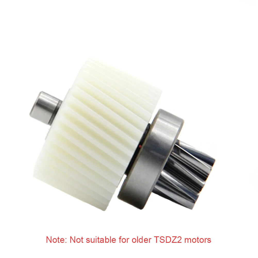 

1pc Nylon Pinion Assembly TSDZ2B Gear Nylon New Design Replacement Gear For Updated B Motor Silver White Bicycle Accessories