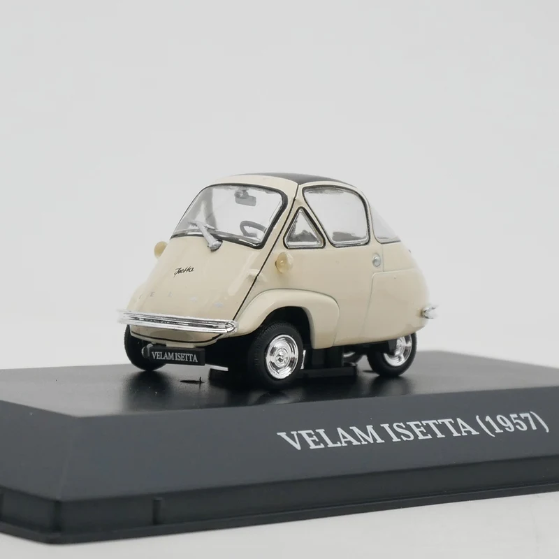 Ixo 1:43 Scale Diecast Alloy VELAM ISETTA 1957 Mini Toys Cars Model Classics Nostalgia Adult Gifts Souvenir Static Display