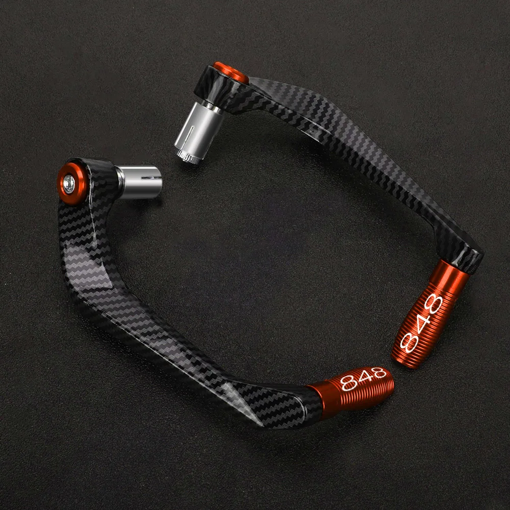 For Ducati 848 EVO 848EVO All Years Motorcycle Accessories 7/8" 22mm Handlebar Grips Guard Brake Clutch Levers Guard Protector - Image 5
