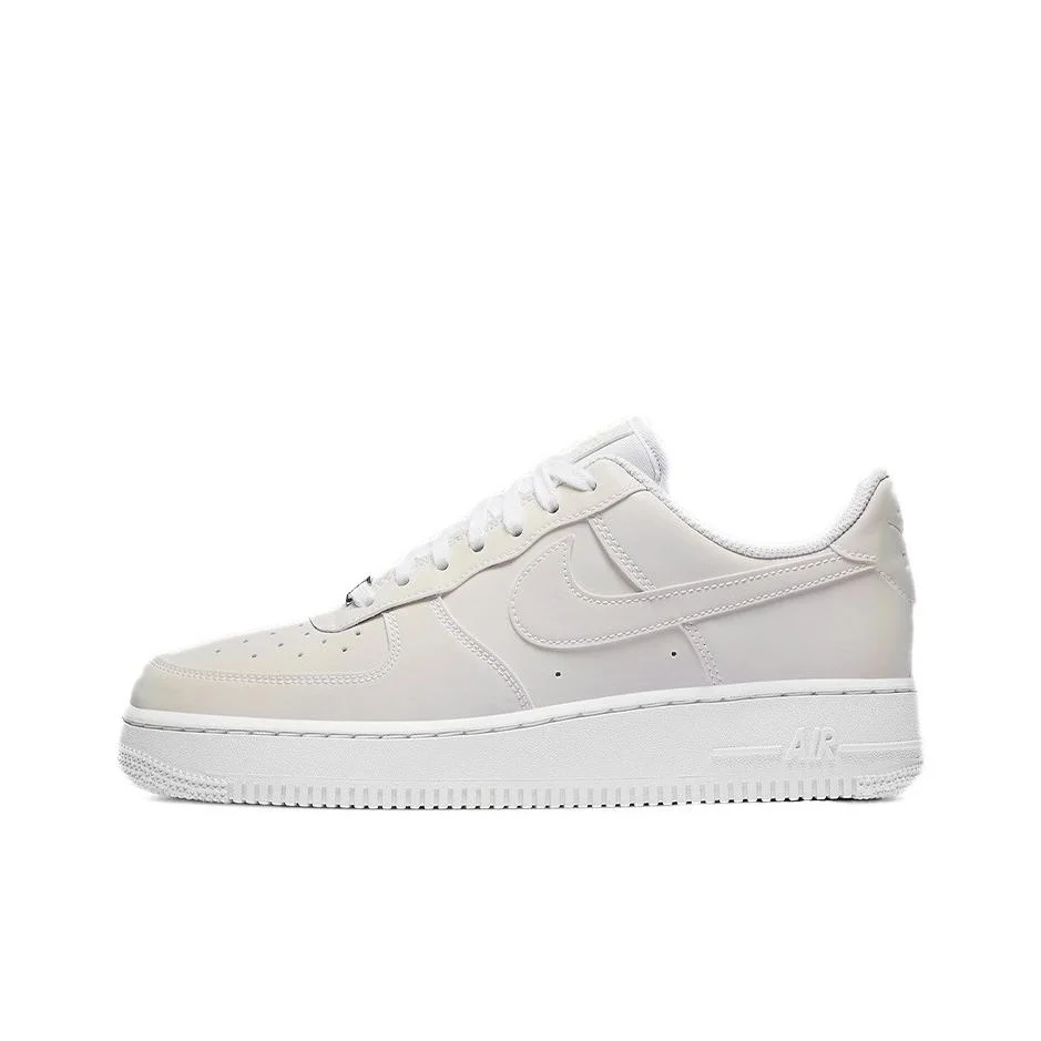 Zapatillas Nike Air Force 1 para Skateboard, de caña baja para mujer, color blanco crema, DC2062-100