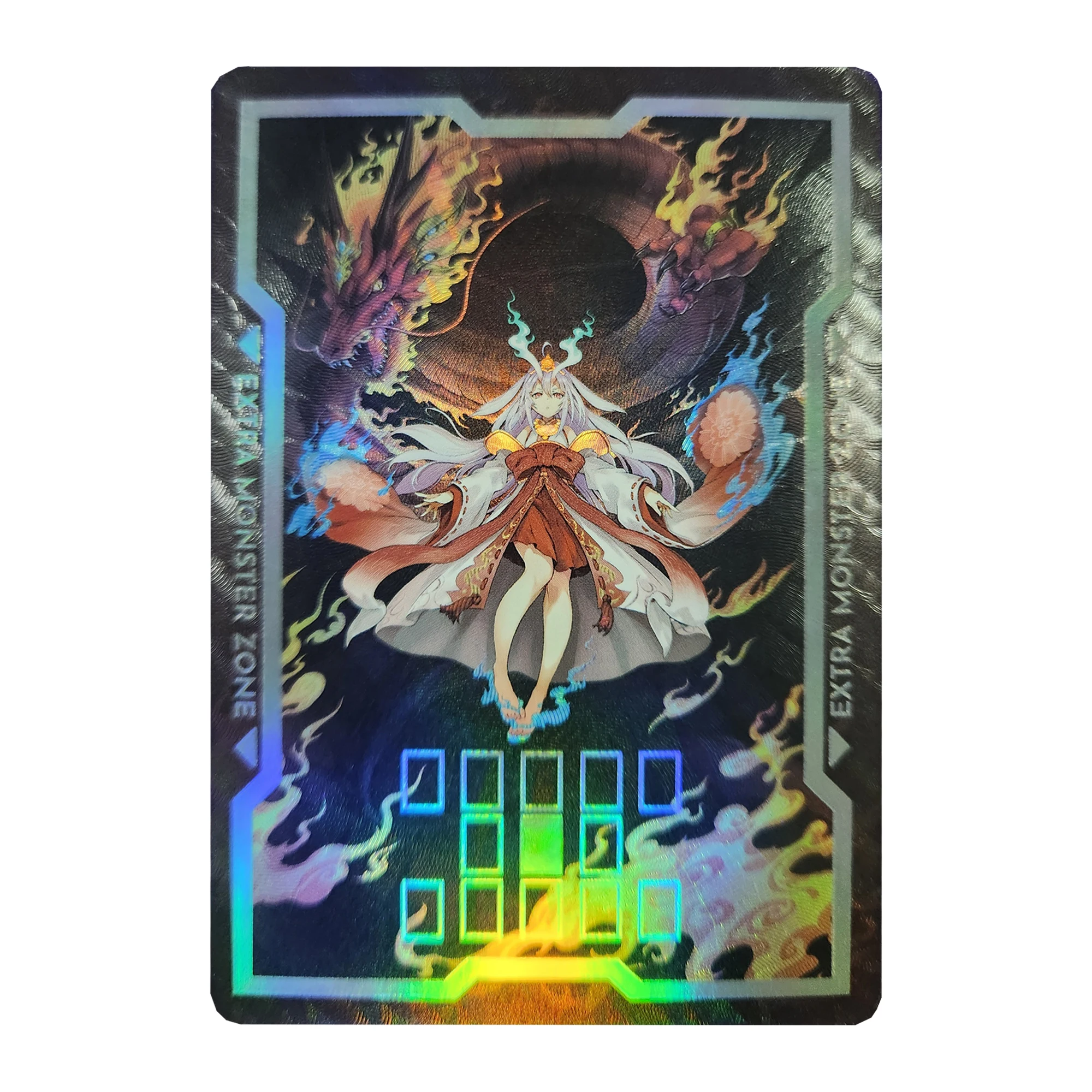 Diy Self Made Genshin Impact Beelzebul Kawaii Collection Card Refraction Color Flash Rem Hoshino Ai Game Anime Card Gift Toys