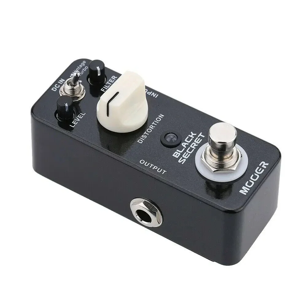 Mooer MDS1 Black Secret Electric Micro Mini Distortion 2 Working Modes True Bypass From Proco Rat Effect Guitar Effect Pedal