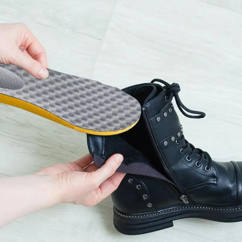 Inlegzolen voor schoenen Ademend wandelschoeninzetstuk Hardlopen Atletische gel-schoenbinnenzool Ideaal voor mannen en vrouwen Gebruik en levering