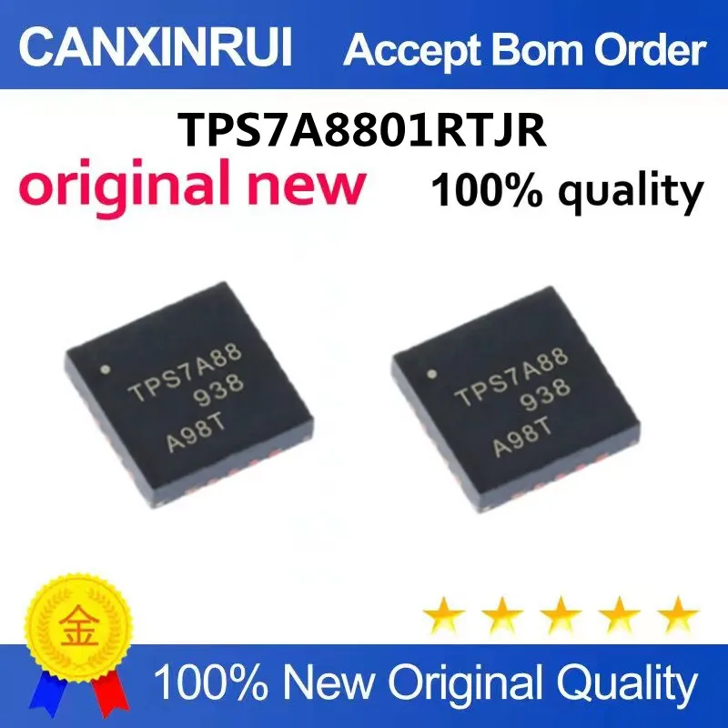 

TPS7A8801RTJR Linear Regulator IC Chip QFN-20 Silk Screen TPS7A88 Quality Assurance