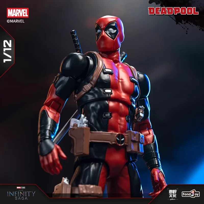 

Fondjoy 1/12 Deadpool Comic Edition в сборе, комплект моделей, экшн-фигурки, настольный орнамент, кукла, игрушка для мальчика, подарок, коллекционная