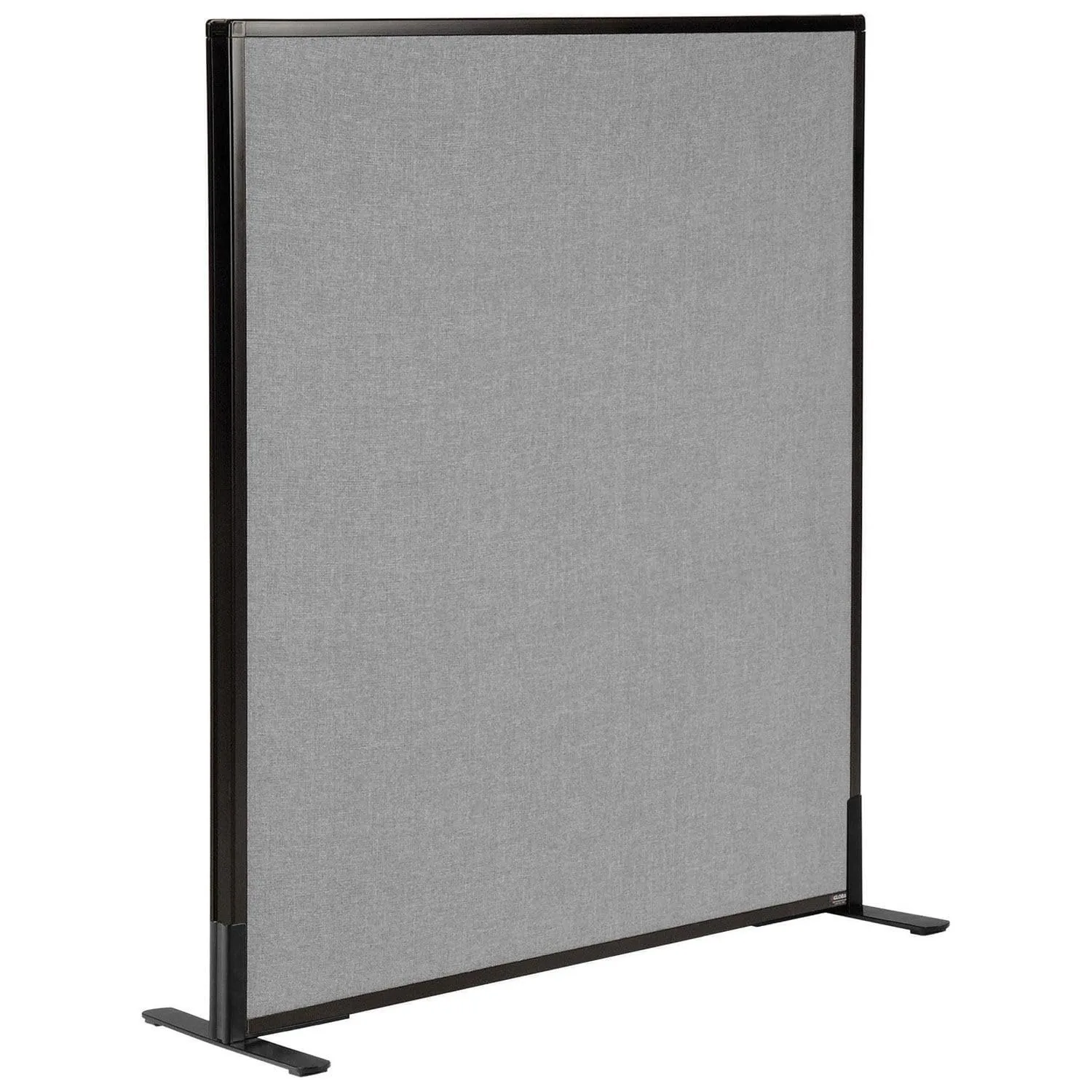 Office Partition Panel, 36.25 Inch Width x 42 Inch Height, Gray, Freestanding, Build Your Own Office Layout