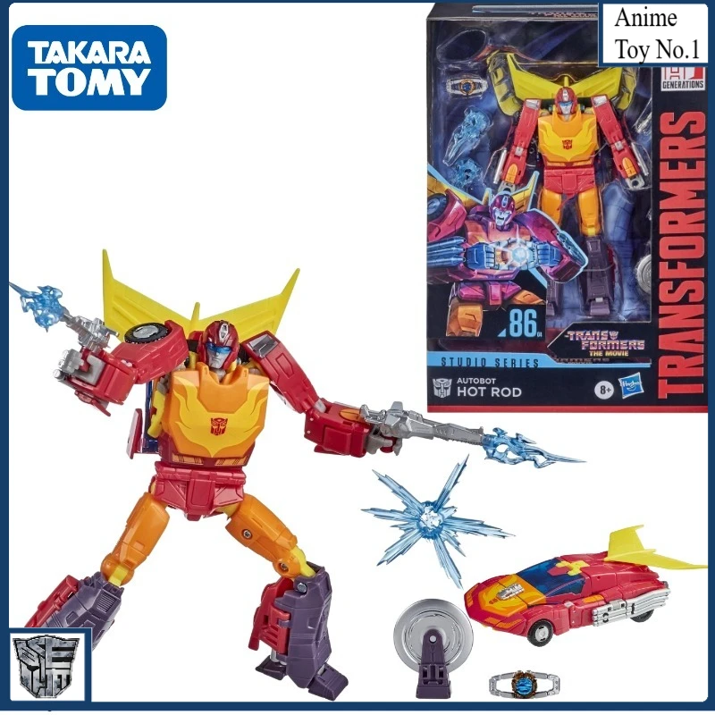 Nieuwe producten op voorraad Transformer G1Hot Rod geanimeerd speelgoed garagekit ‌ Kunstspeelgoed Anime Karakters Vakantiegeschenken Studio Interessant