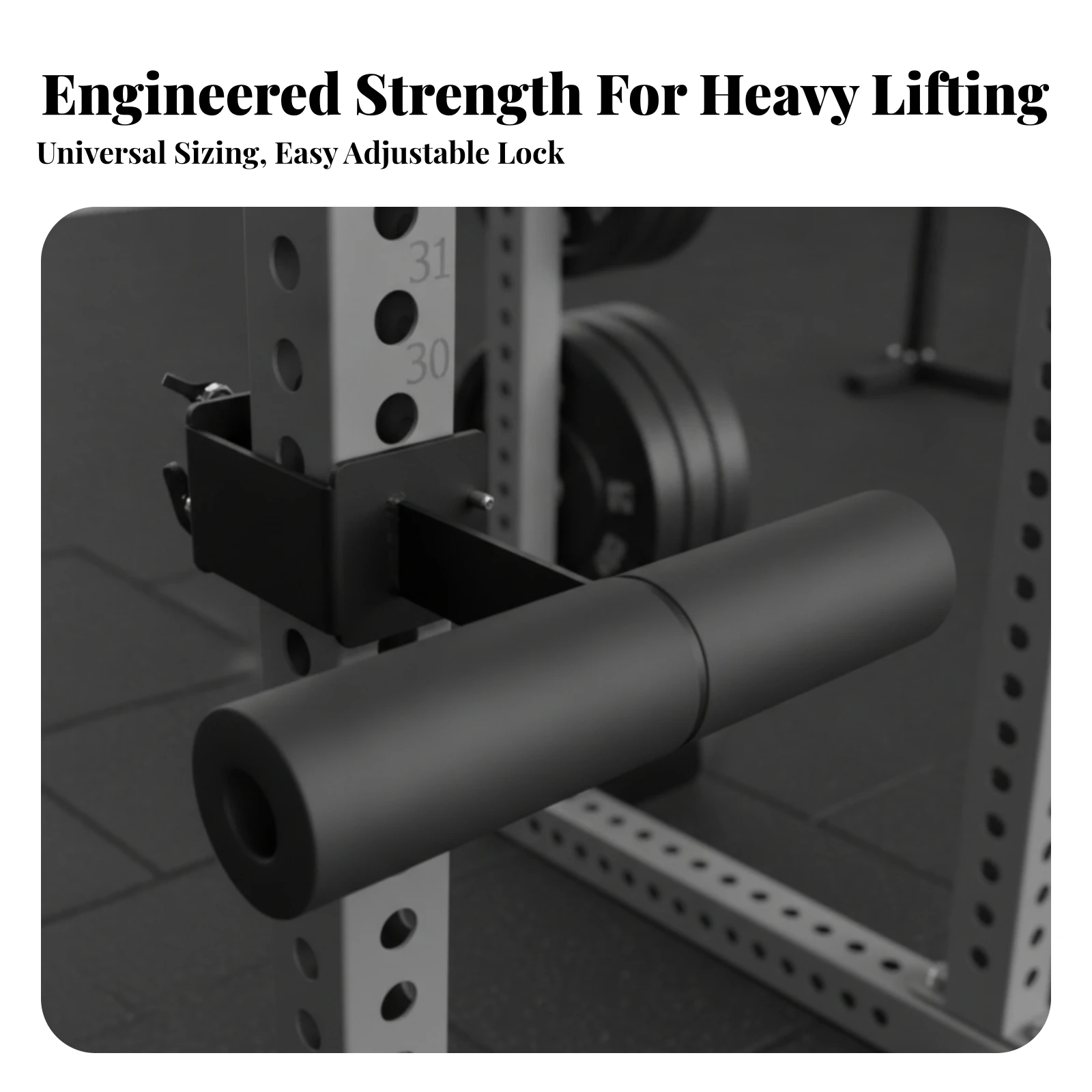 Home Gym Compact - Rack Compact Rack Attachment with Foam