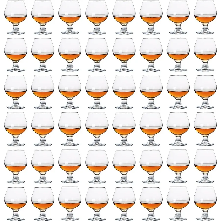 

Набор стаканов Snifters 3,5 унции из 48 милых бренди-коньячных стаканов (100 мл | 3,5 плац)