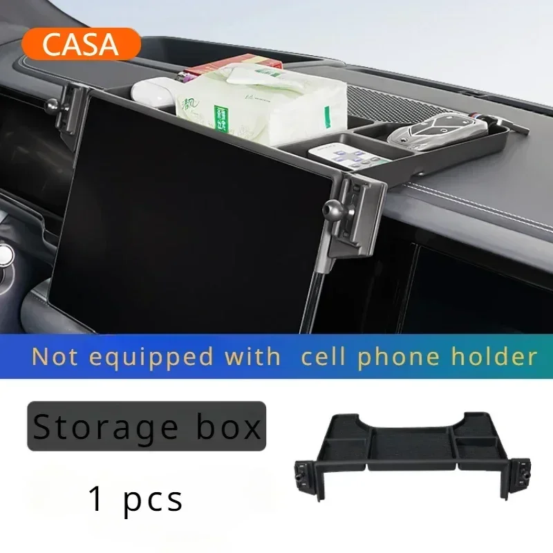 For BYD Equation Leopard 5 Storage Box Behind Center Screen Base Carrying Case Conversion Kit Interior Refit Parts Accessories