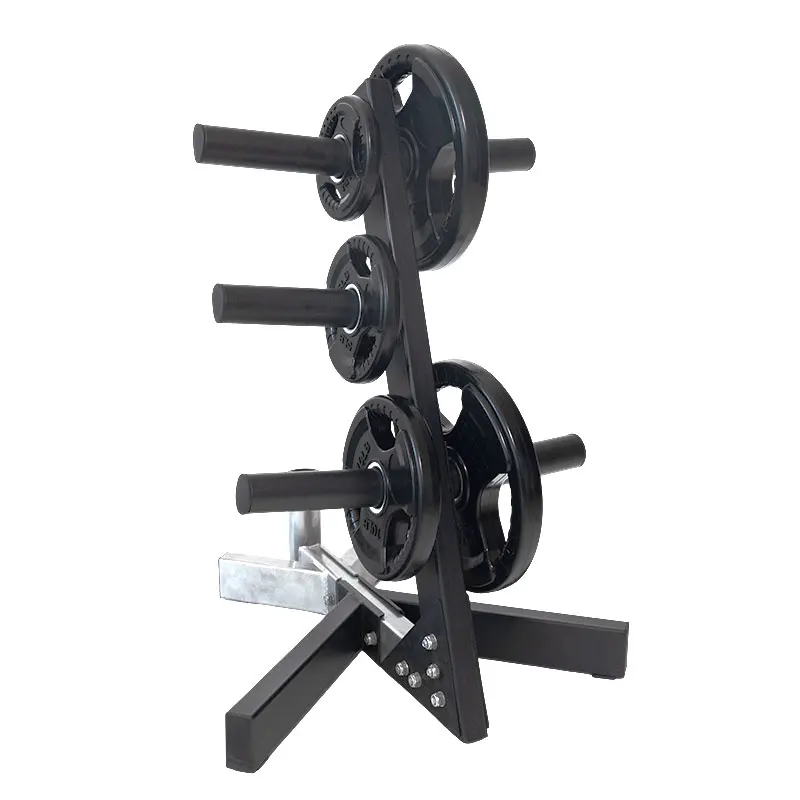 

Fitness Equipment Newly Designed Commercia 2 Tire Weight Rack Weight Lifting 10 Pcs Barbell Rack Holder