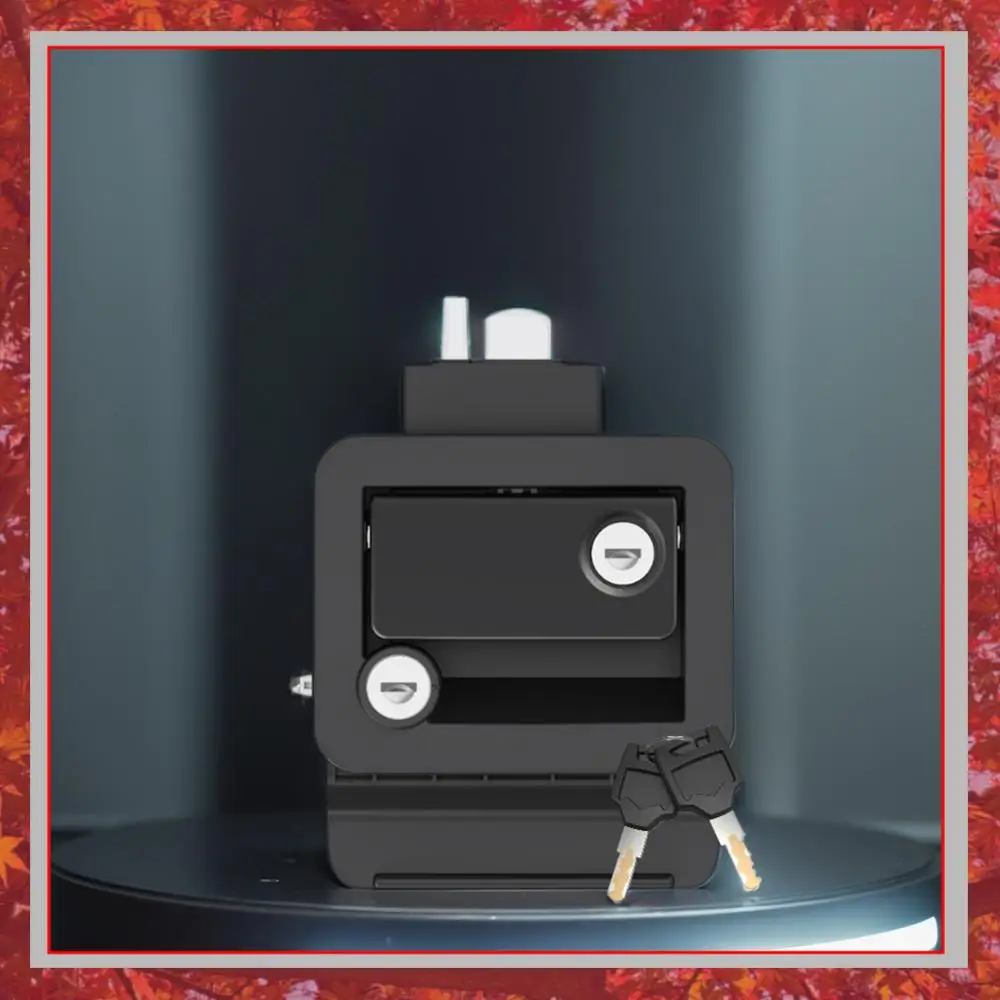 

Замок для входной двери автодома с ручкой-защелкой и 4 ключами, комплект для замены замка двери автодома, замок для входной двери кемпера/прицепа