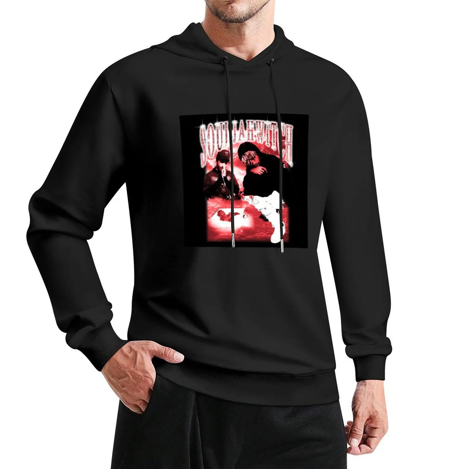 

Lil Tracy Souljawitch Pullover Hoodie men's winter sweater winter clothes pullover hoodies