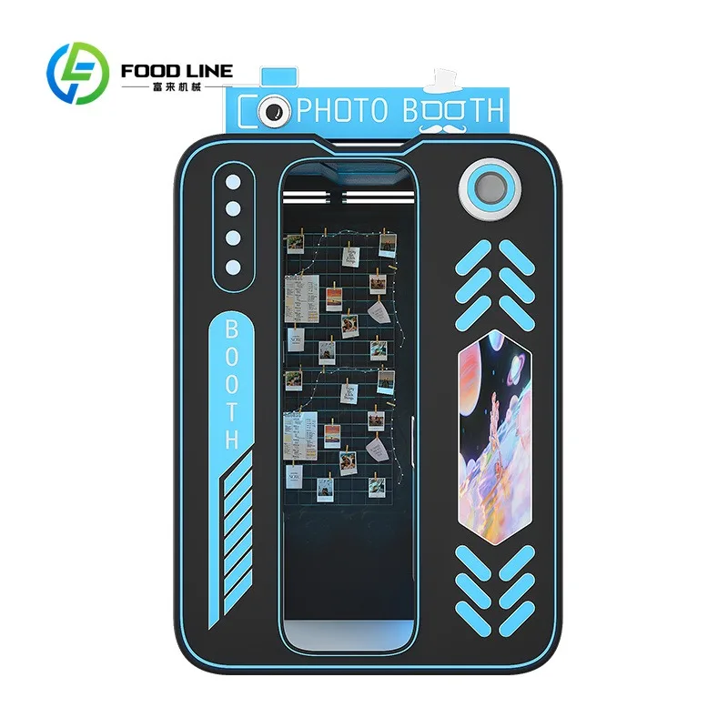 Pop Up Photo Booth Tent with Ring Light  Easy Setup Photography Booth for Birthday Party Wedding Event and Selfie Station