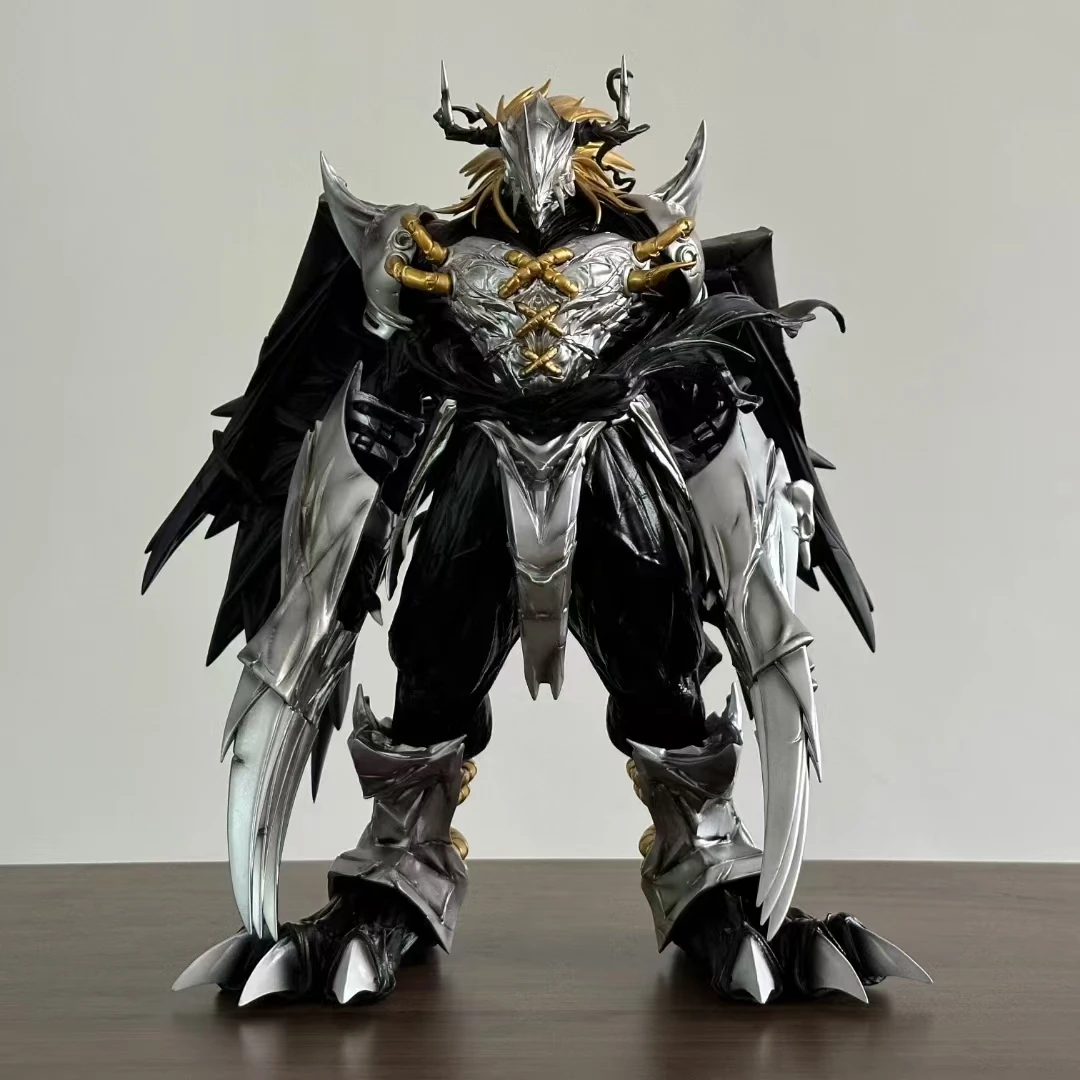 Dark War Greymon Digimon Adventure Figures Action Figure 40cm PVC Statue Model Collection Desktop Decoration Toys Birthday Gifts