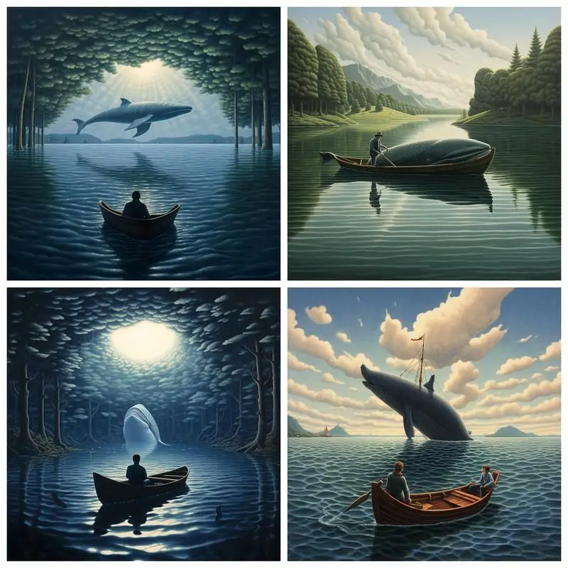 

CHENISTORY 5D DIY Diamond Painting New Arrivals Lake Diamond Mosaic Embroidery Boat Landscape Paintings For Interior Home Decora