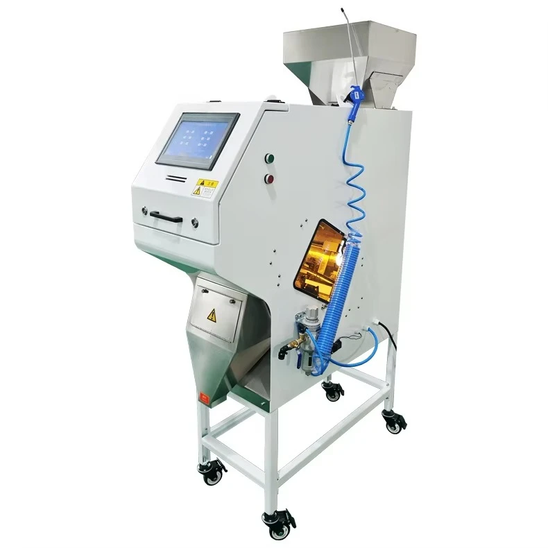 High Precision Mini Rice Processing Machine Efficient Color Sorter for Rice Nuts Coffee State-of-the-Art Sorting Technology